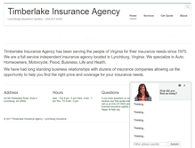 Tablet Screenshot of lynchburginsurance.com
